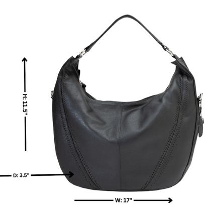 Large Hobo Crossbody Bag