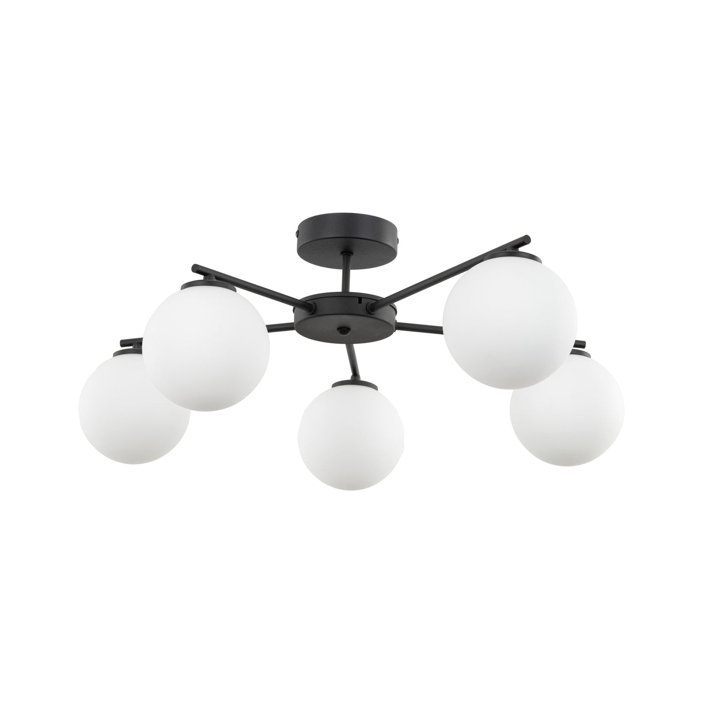 ELTON Black Scandinavian Ceiling Lamp for Living Room, Bedroom & Hallway - AURABAGS SHOP