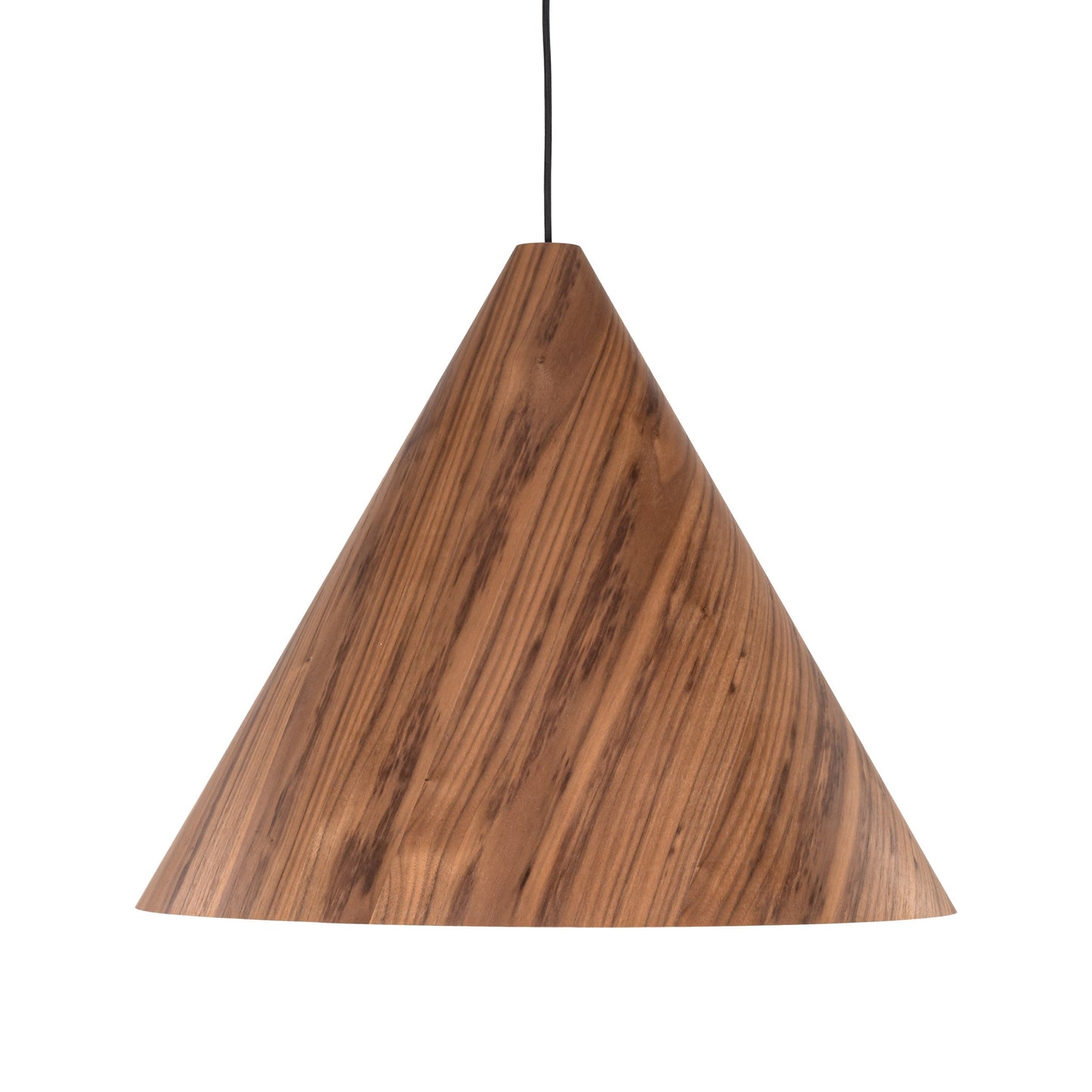 SOLIS Large Scandinavian Wood Pendant Light – Statement Cone Design (Limited Edition) - AURABAGS SHOP