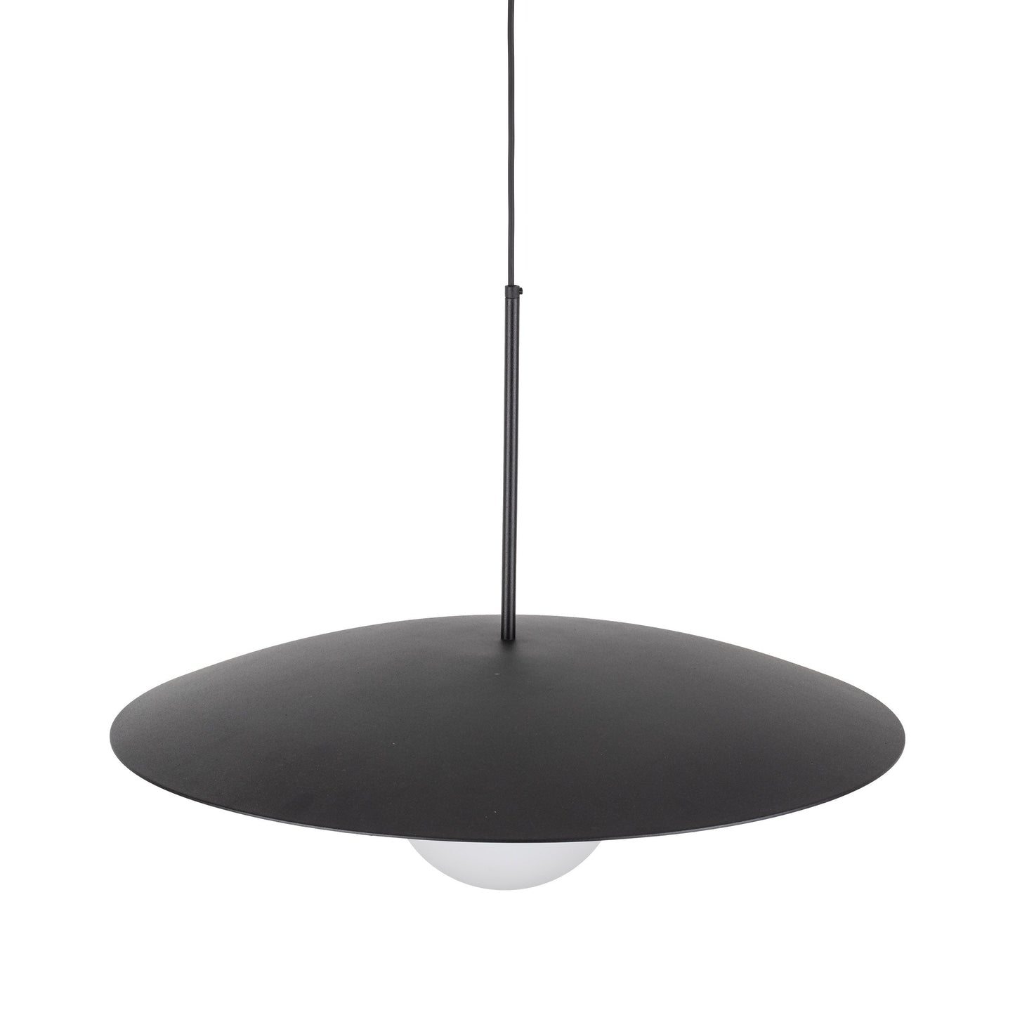 SLATE Mid-Century Modern Wide Dome Pendant Light for Kitchen Island & Dining Table - AURABAGS SHOP