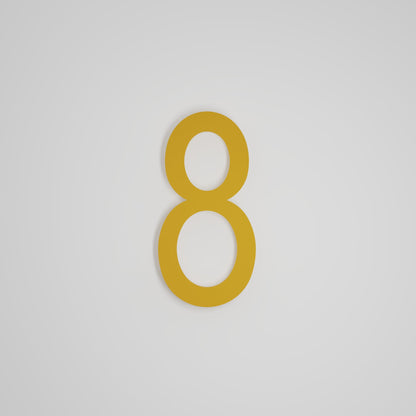 Chiffres flottants d'adresse civique de 10 pouces [1711]