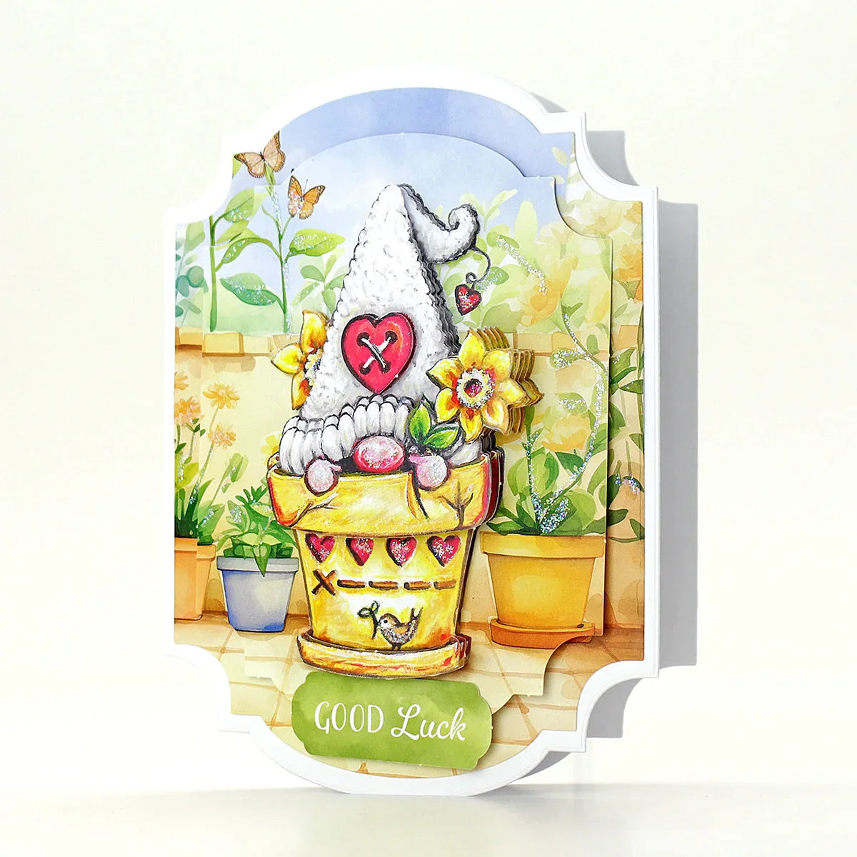 Die Cut Decoupage – Garden Gnomes (Pack of 12)