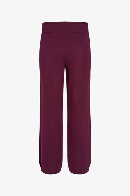Women's Knit Pull-On Straight-Leg Pants