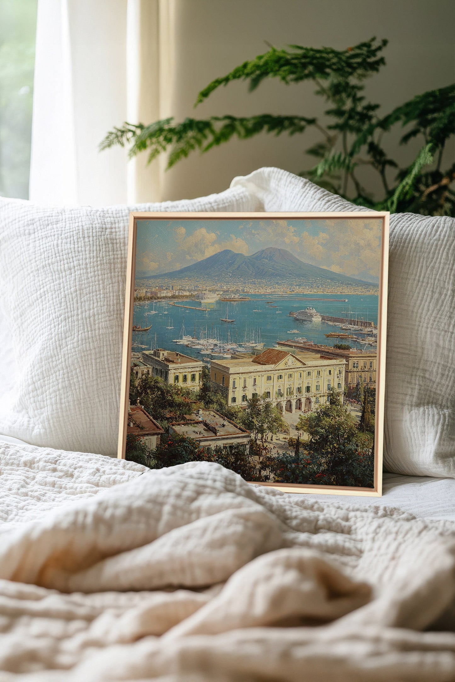 BAY OF GOLD, Oeuvre sur toile étirée