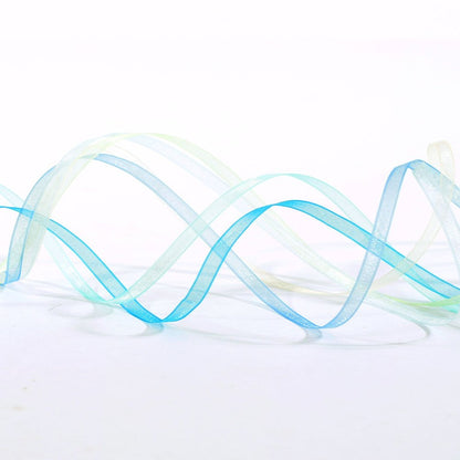 Vaessen Creative Organza Ribbon 6 Colours 3mmx2m Baby Blue