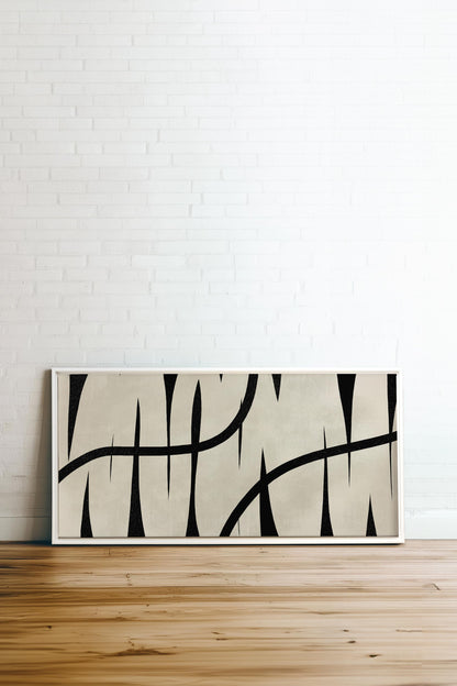 DARK INTERTWINE, Oeuvre sur toile étirée