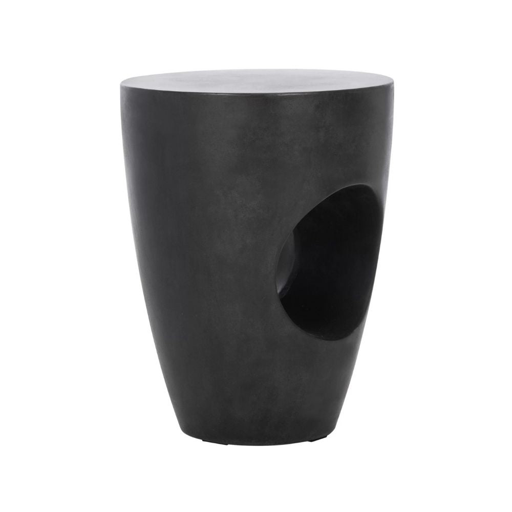 Olivia Terrazzo-Beistelltisch aus Beton im Mid-Century-Stil