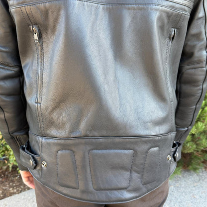 Open Road Men's Leather Armored Riding Jacket | Motorcycle Jacket