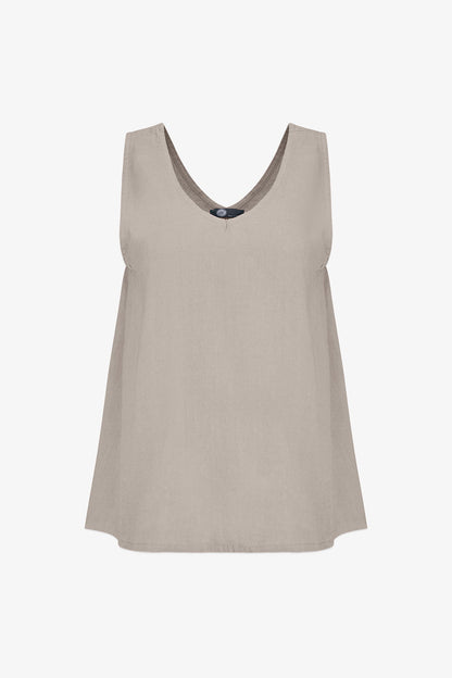 Women's Woven Sleeveless Top
