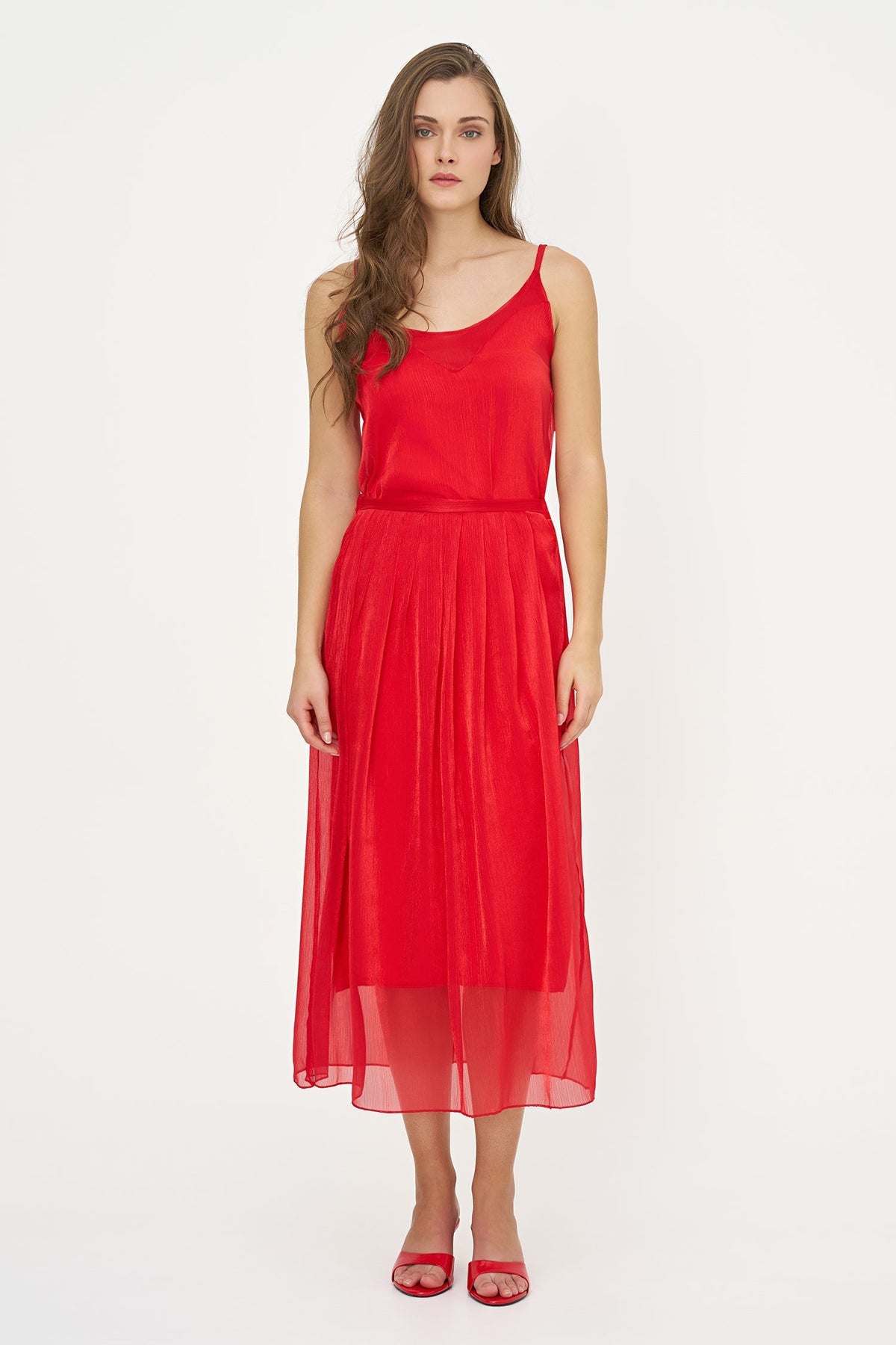 Women's Woven Camisole with Adjustable Straps