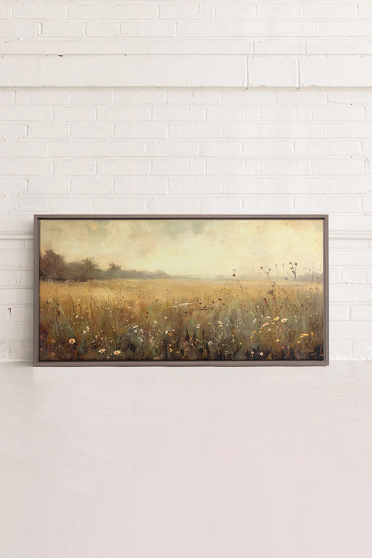 Greenscape, Oeuvre sur toile étirée