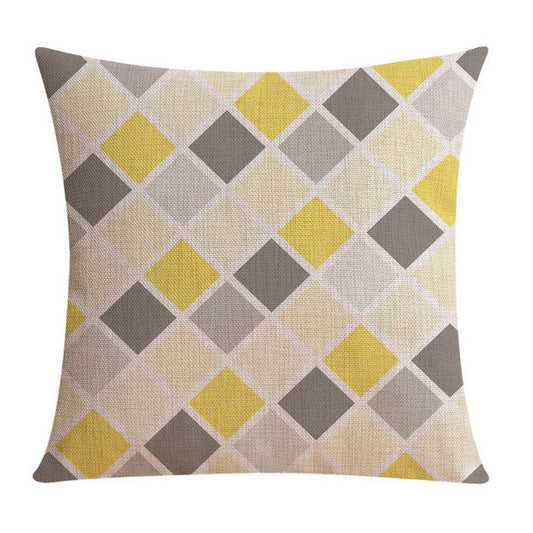 Decorative Linen Cushion Cover – Modern Pillow Case for Living Room Décor