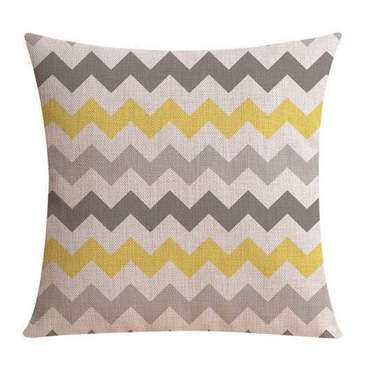 Decorative Linen Cushion Cover – Modern Pillow Case for Living Room Décor
