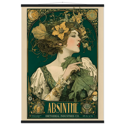 L’Absinthe d’Ombre - Poster & Framed Print