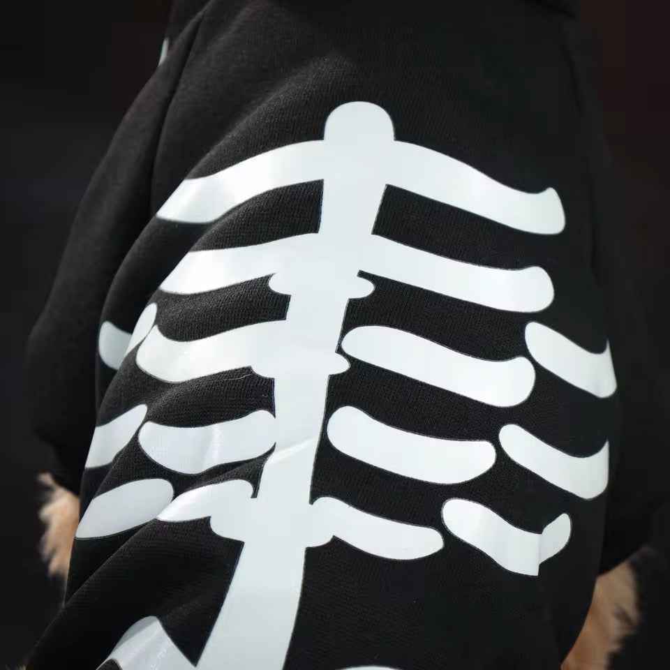 Skull Dog Halloween Onesie | Dog Costume Onesie