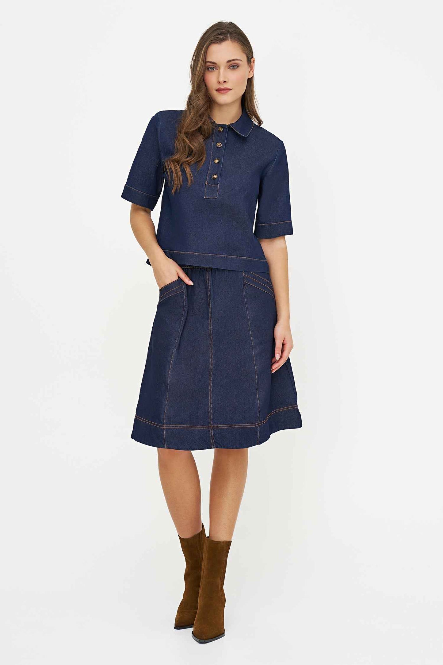 Women's Woven Skirt