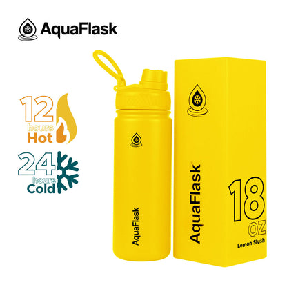 AquaFlask Original Vakuumisolierte Wasserflaschen 530ml (18oz)