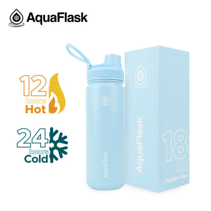 AquaFlask Original Vakuumisolierte Wasserflaschen 530ml (18oz)