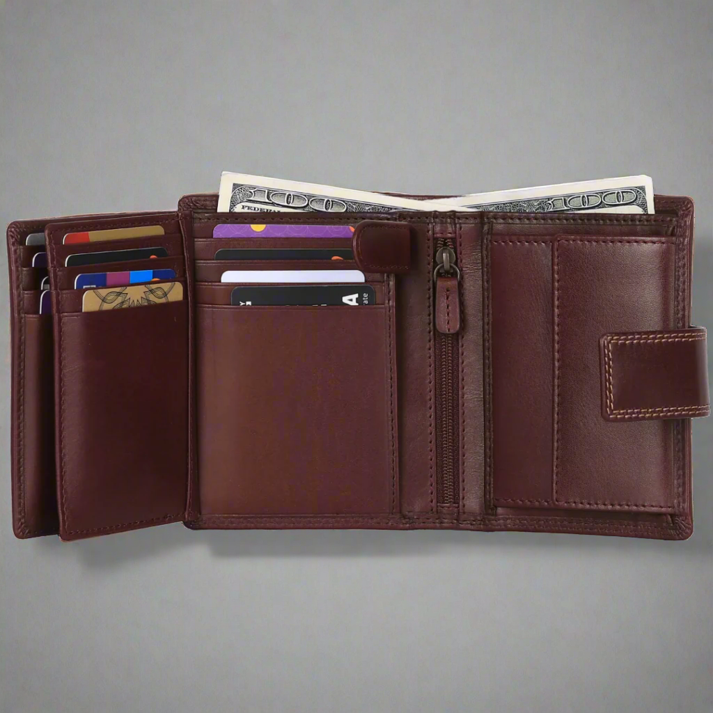 MET Men's Fashion Leather Wallet