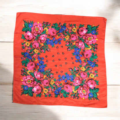 Scarlet( Red)Kokum Scarf