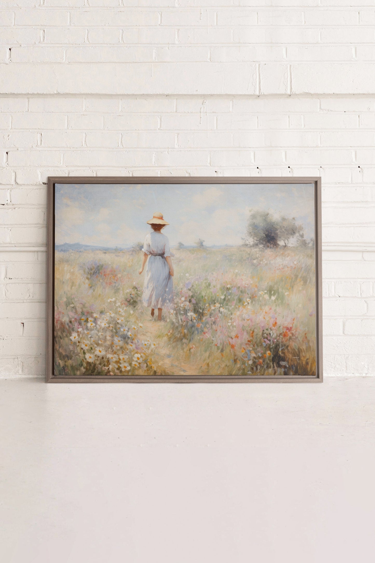 Pastel Meadows, Oeuvre sur toile étirée