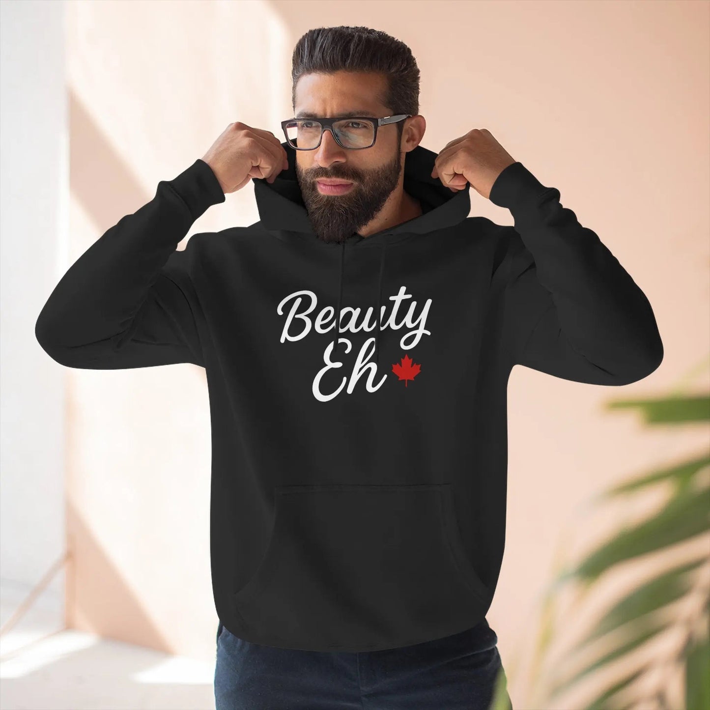 Maple Stick Fleece Hoodie – Canadian Beauty Eh Pullover