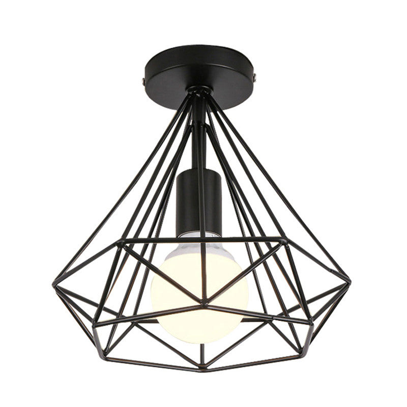 Modern Minimalist LED Ceiling Light – Black or White Adjustable Hanging Fixture for Living Room, Bedroom & Home