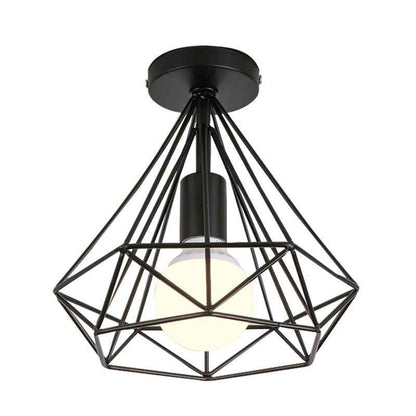 Modern Minimalist LED Ceiling Light – Black or White Adjustable Hanging Fixture for Living Room, Bedroom & Home