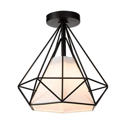 Modern Minimalist LED Ceiling Light – Black or White Adjustable Hanging Fixture for Living Room, Bedroom & Home