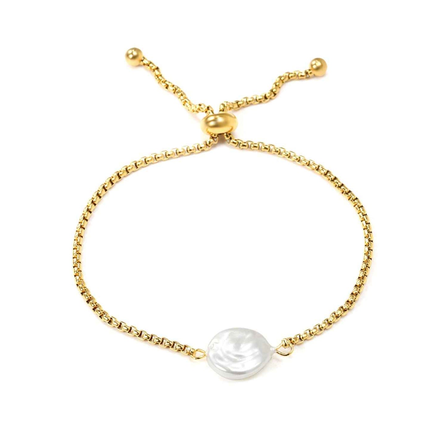 Pearl & Gold Harmony Bracelet