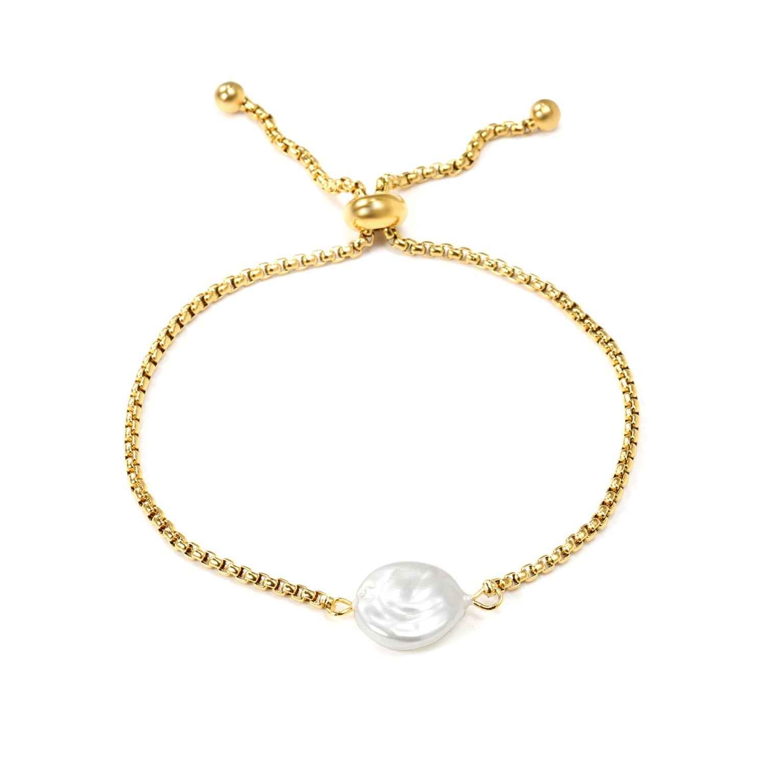 Pearl & Gold Harmony Bracelet