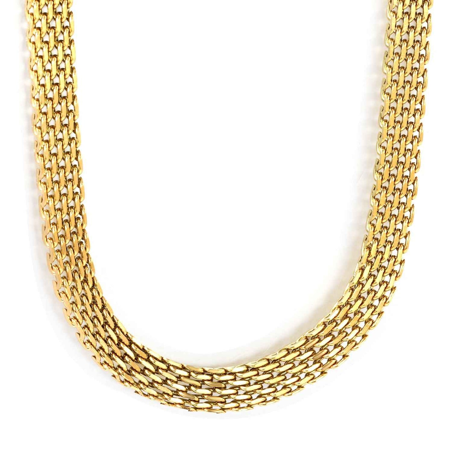Braided Charm Chain Necklace
