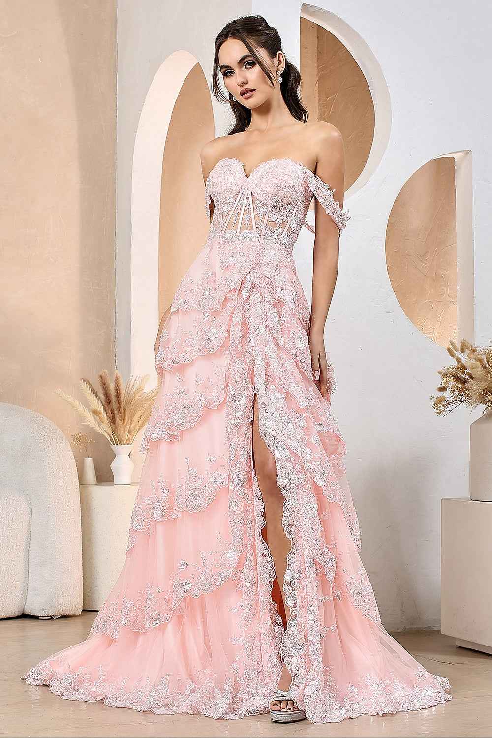 TULLE BALL GOWN