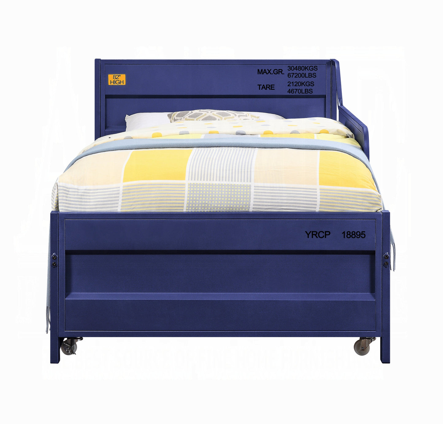 Kamotsu Daybed w/Trundle - Blue