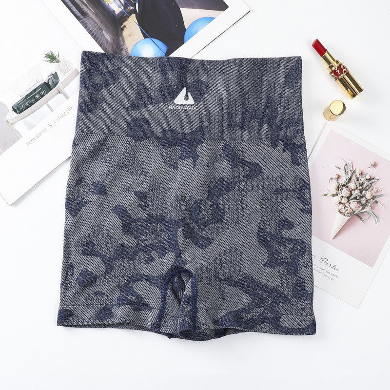 Women’s Printed Gym & Yoga Shorts – Soft Workout Running Shorts for Summer