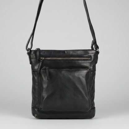 MET Leather Crossbody Bag