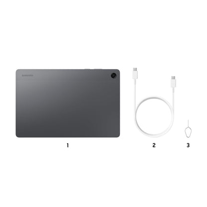 Samsung Galaxy Tab A11+ (CAD Version & Warranty) - Gray 128GB, 11" Android Tablet, External Storage Support, Headphone Jack, 25W Fast Charging 🍁 All In One Marketplace Canada