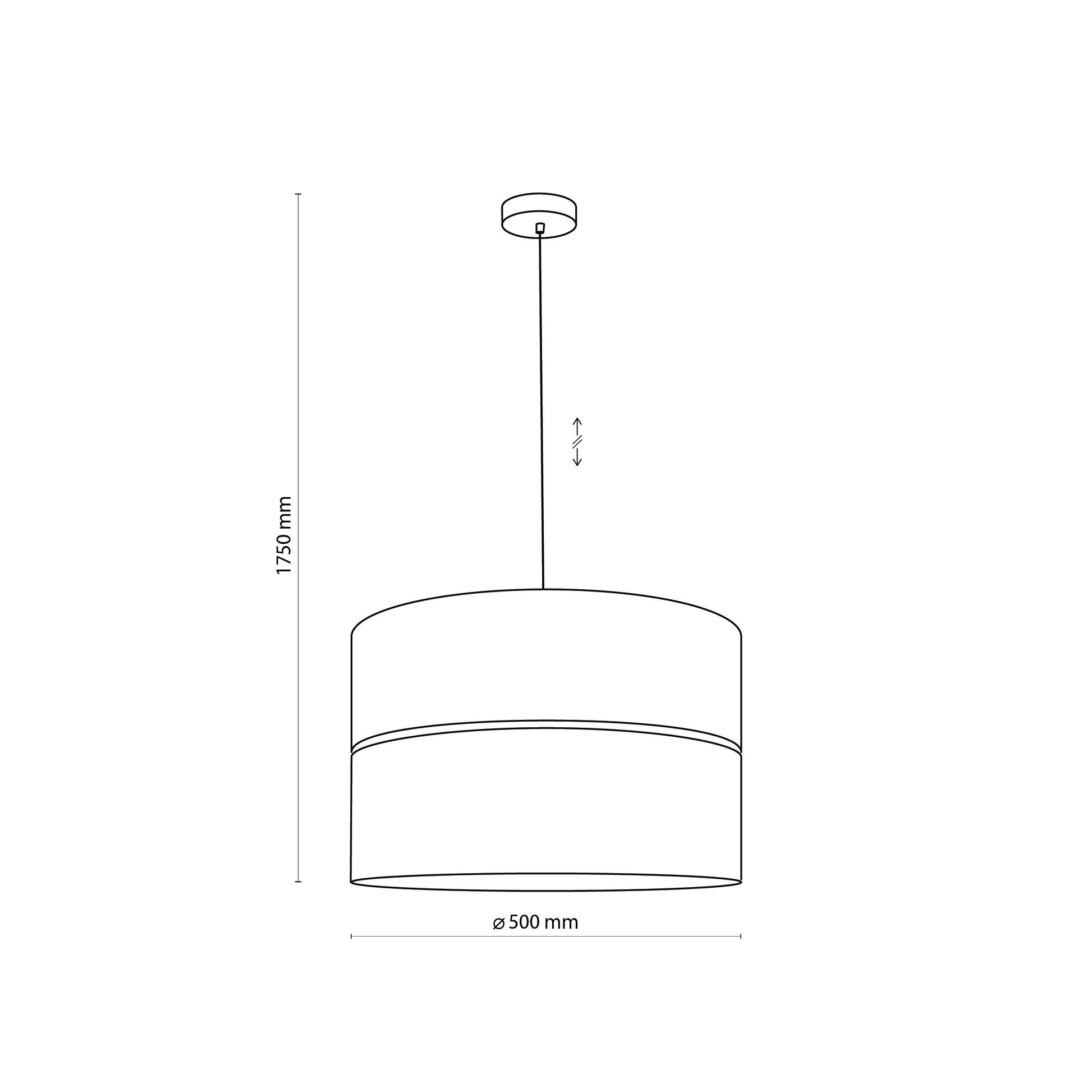 HILTON Black & Gold Pendant Ceiling Light Fixture for Kitchen Island, Dining Room & Living Room – Modern Luxury Lighting - AURABAGS SHOP