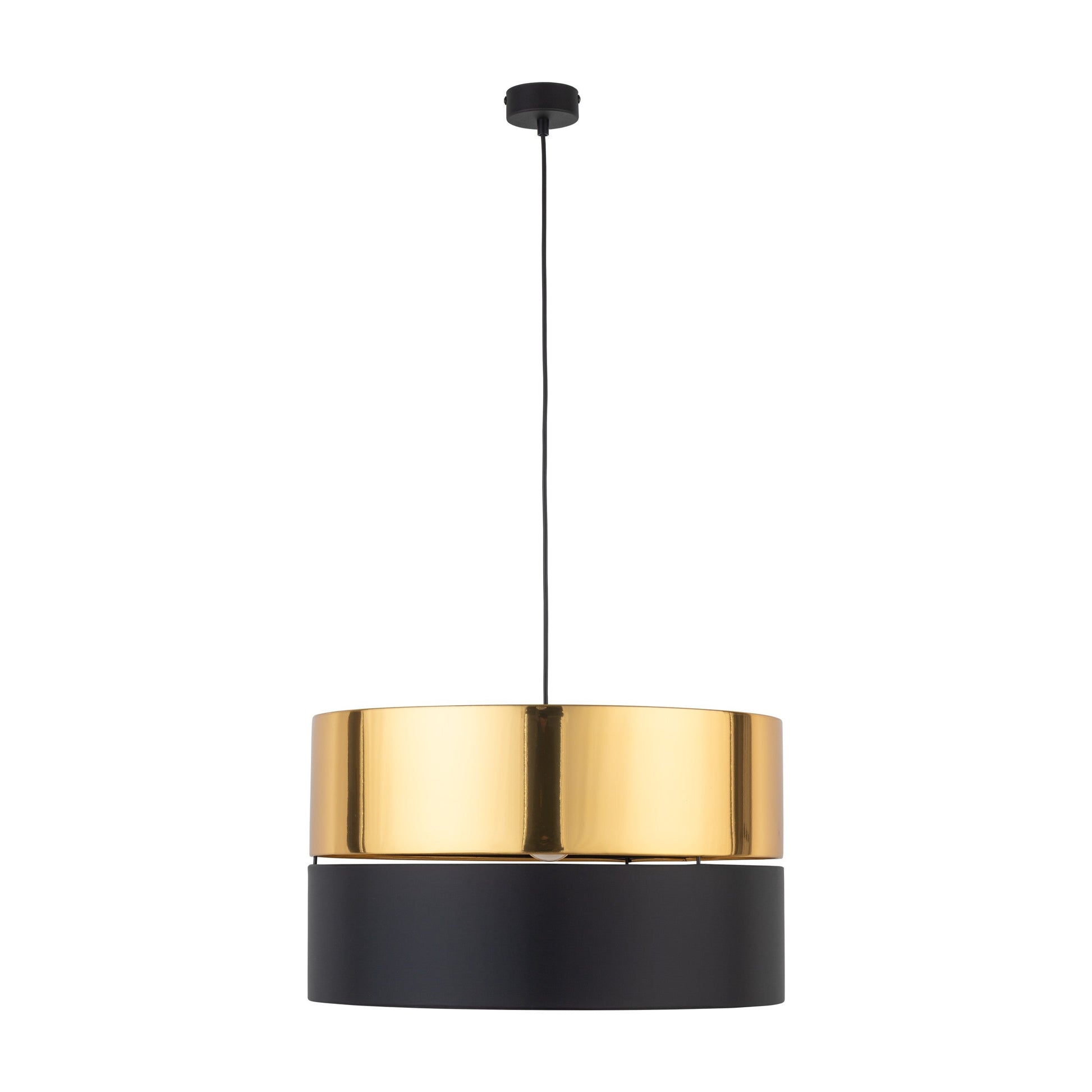HILTON Black & Gold Pendant Ceiling Light Fixture for Kitchen Island, Dining Room & Living Room – Modern Luxury Lighting - AURABAGS SHOP