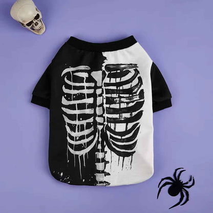 Skeleton Bones Dog Costume | Halloween Dog Costume
