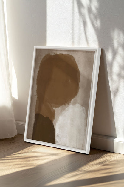 SOUFFLE TERREUX, Oeuvre sur toile étirée