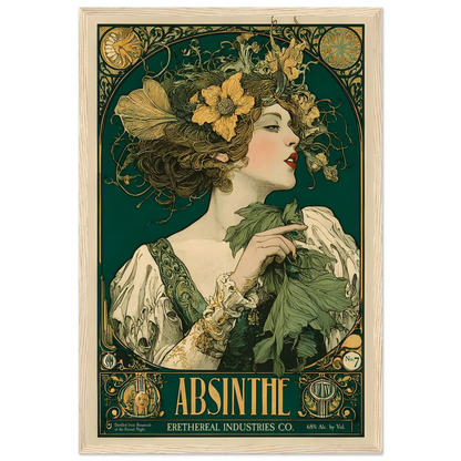 L’Absinthe d’Ombre - Poster & Framed Print