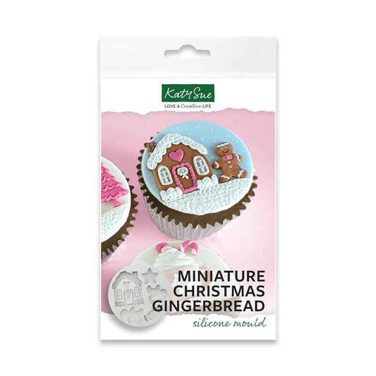 Miniature Christmas Gingerbread Silicone Mould