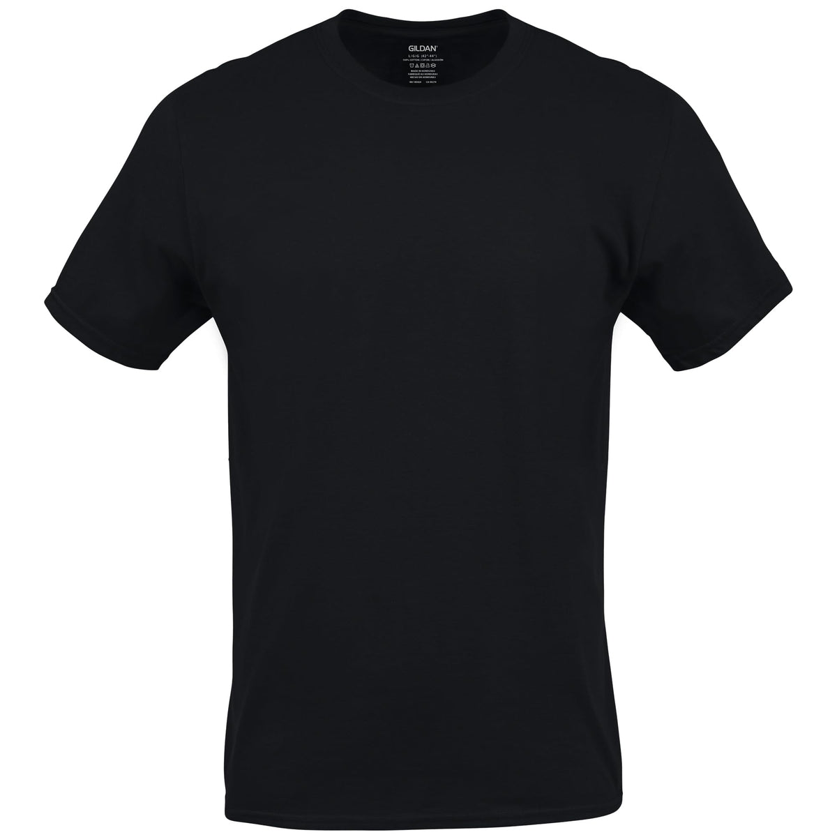 GILDAN Men's Crew T-Shirts, Multipack, Style G1100, Black (6-Pack), XX-Large 🍁 All In One Marketplace Canada