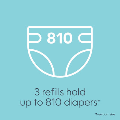 Diaper Genie Diaper Pail System Refills, 3 pack blue 🍁 All In One Marketplace Canada