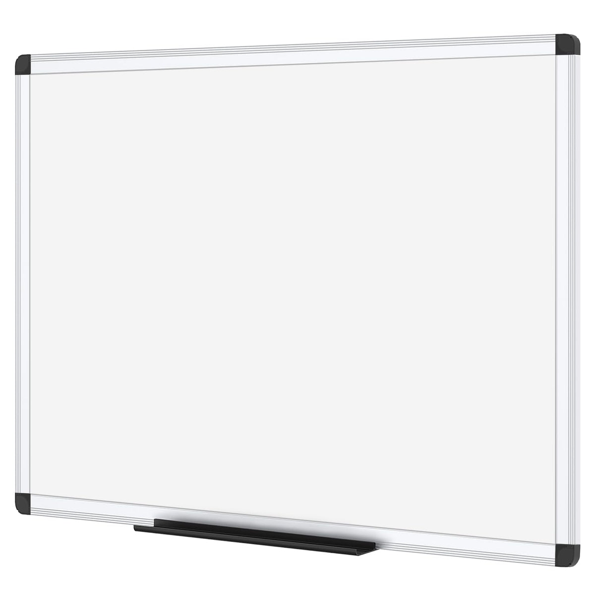VIZ-PRO Magnetic White Board, Dry Erase Board 24 X 18 Inches, Whiteboard with Silver Aluminium Frame 🍁 All In One Marketplace Canada