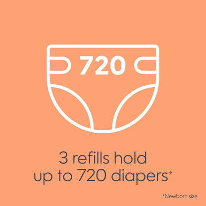 Diaper Genie Max Fresh Clean Laundry Scent Diaper Disposal Pail Refills, Pack Of 3 🍁 All In One Marketplace Canada