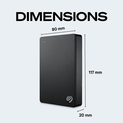 Seagate Portable 4TB External Hard Drive HDD – USB 3.0 for PC, Mac, Xbox, & Playstation - 1-Year Rescue Service (STGX4000400) 🍁 All In One Marketplace Canada