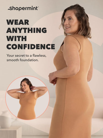 Shapermint High Waisted Body Shaper Shorts - Shapewear for Women Tummy Control Small to Plus-Size Nude Small 🍁 All In One Marketplace Canada