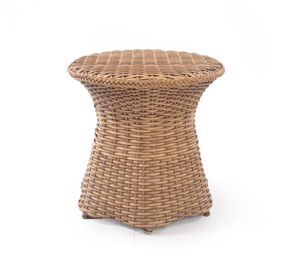 Emmett 3-Piece Wicker Outdoor Swivel Chair Bistro Set - AURABAGS SHOP